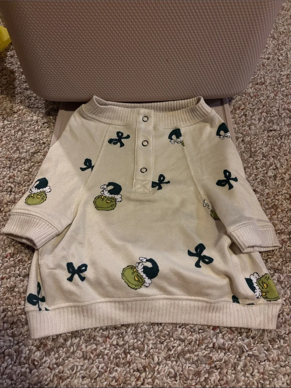 American Eagle Outfitters Grinch Dog sweater
